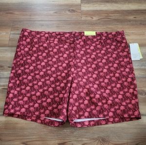 All in Motion Hybrid Swim Shorts Mens XXL Burgundy NEW